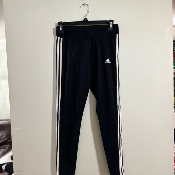 Adidas Women's Black Leggings - Picture 3 of 5